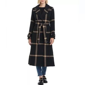 Vince Camuto Maxi Wool Blend Coat